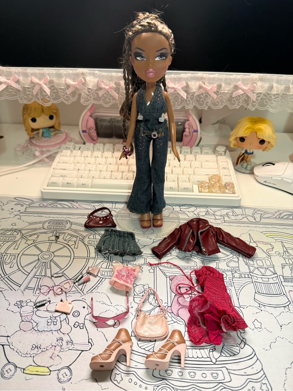 Bratz doll Girls Nite Out Sasha 2004 -OG-